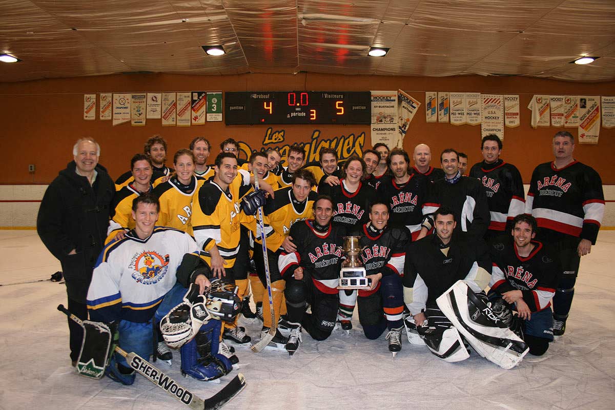  Hockey entre les étudiants et les DO.